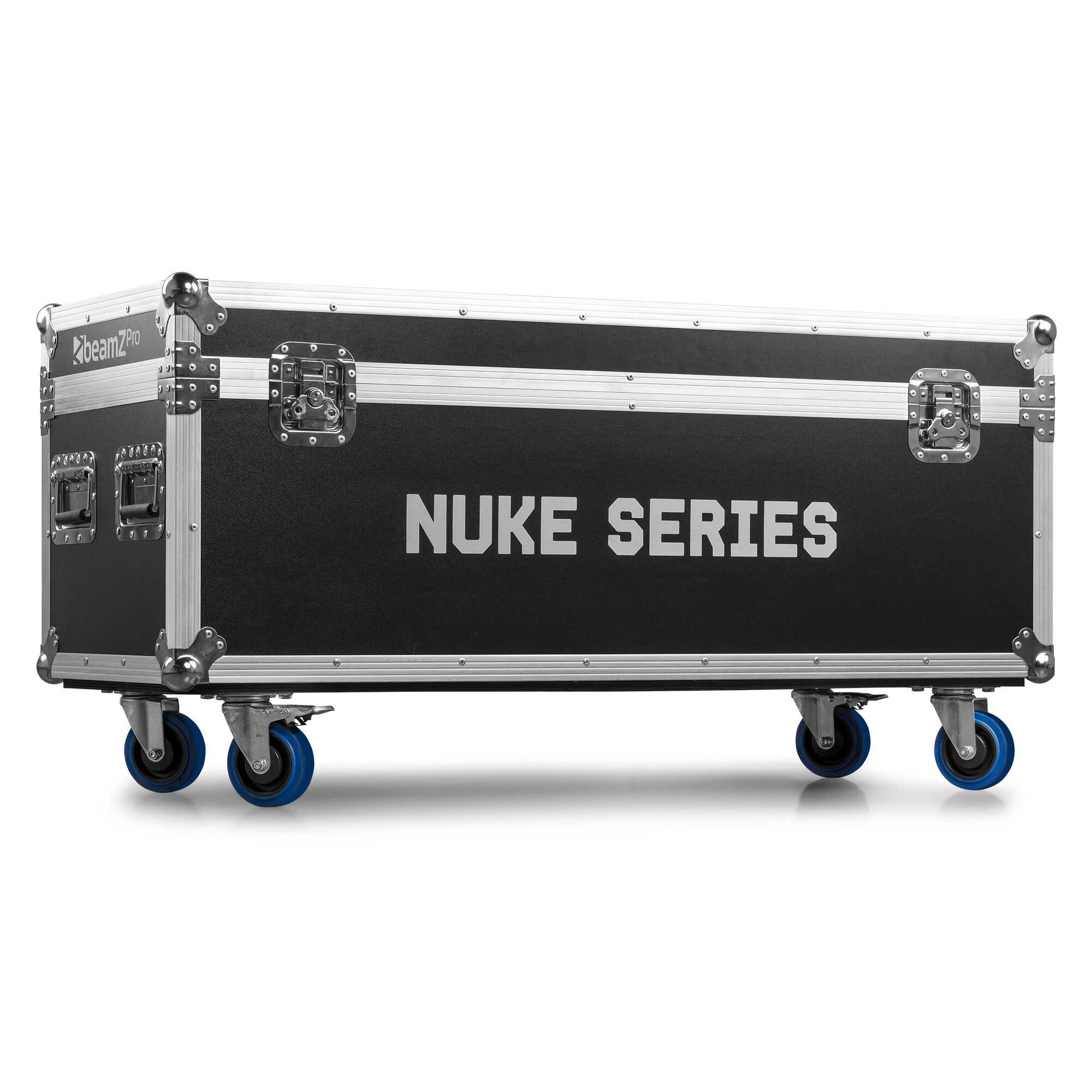 BeamZ Professional FLCNL04 Flightcase voor 4st NUKE fixtures | BeamZ Professional