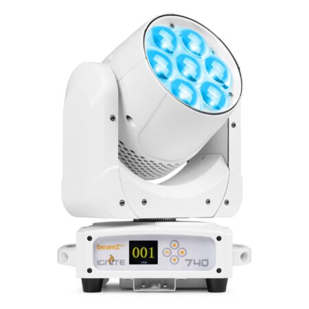 BeamZ Professional IGNITE740WH LED wash moving head met zoom - 7x 40W | BeamZ Professional