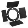 BeamZ Professional Neutron-Atom Barndoor - Zwart | BeamZ Professional
