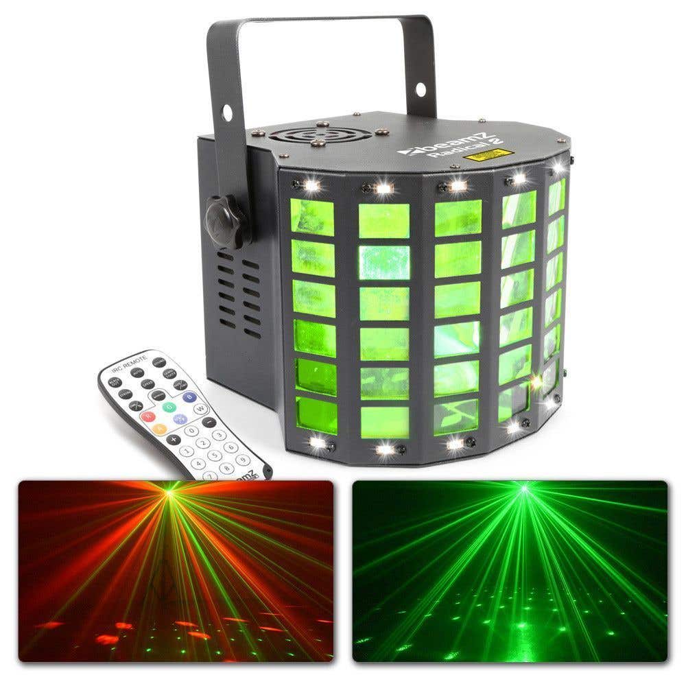 BeamZ Radical II Derby met laser en strobo 3-in-1 effect | BeamZ