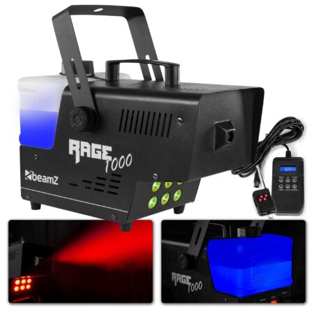 BeamZ Rage1000LED rookmachine met draadloze afstandsbediening | BeamZ