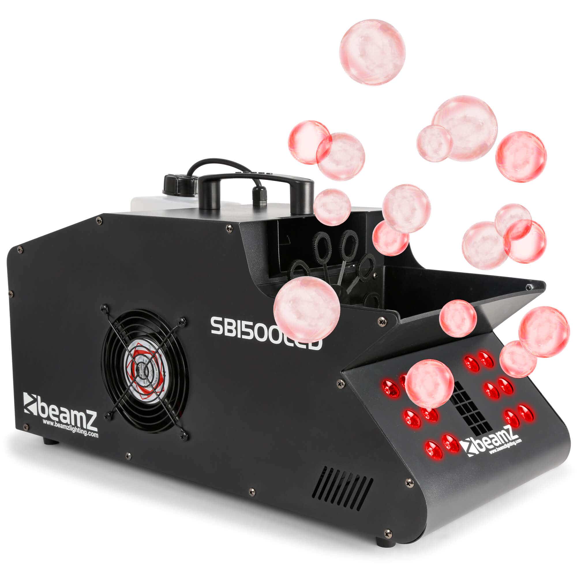 BeamZ SB1500LED Rook- en Bellenblaasmachine met LED's | BeamZ