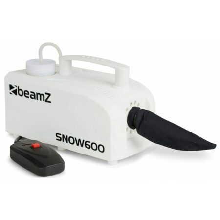 BeamZ SNOW600 sneeuwmachine 600W met afstandsbediening - Wit | BeamZ