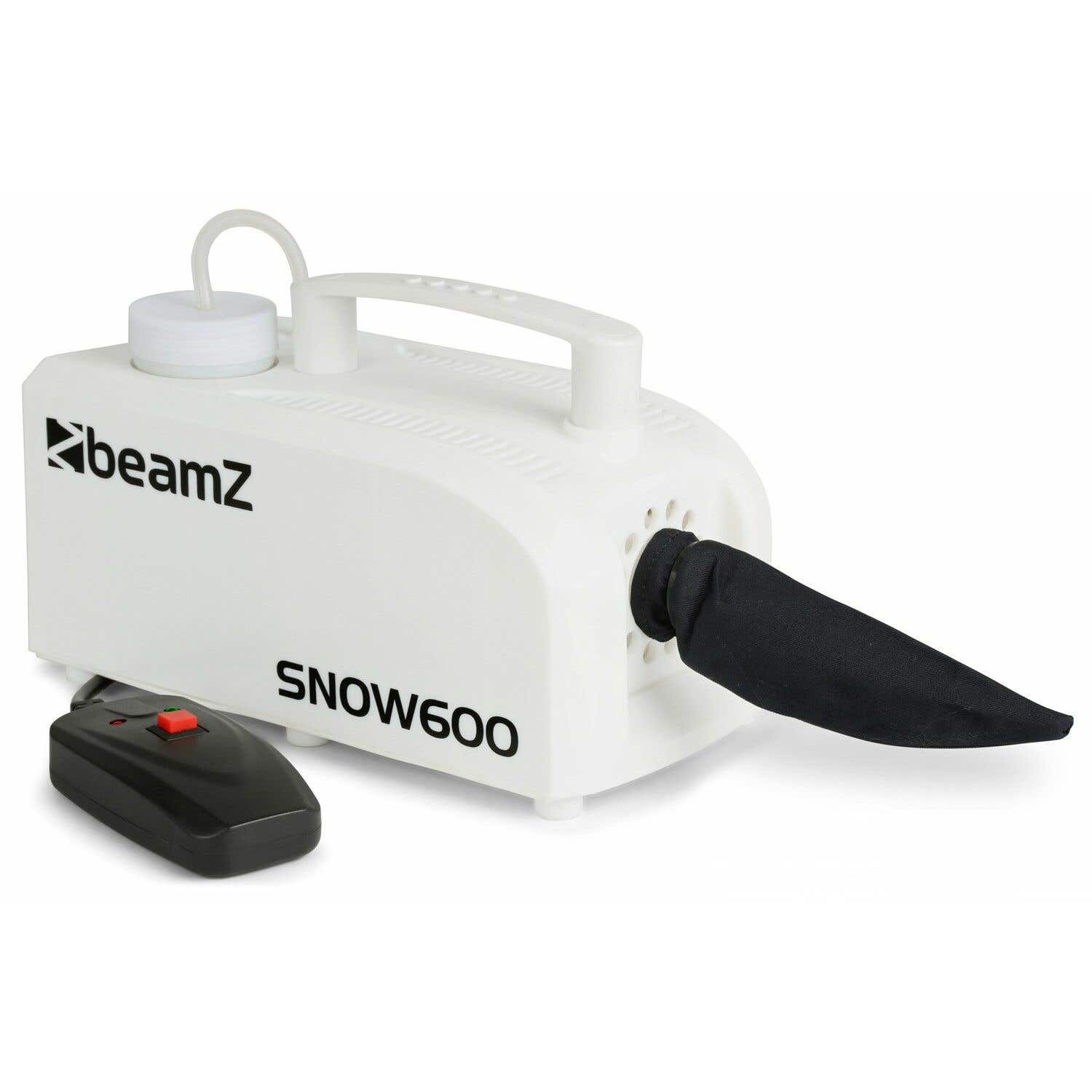 BeamZ SNOW600 sneeuwmachine 600W met afstandsbediening - Wit | BeamZ