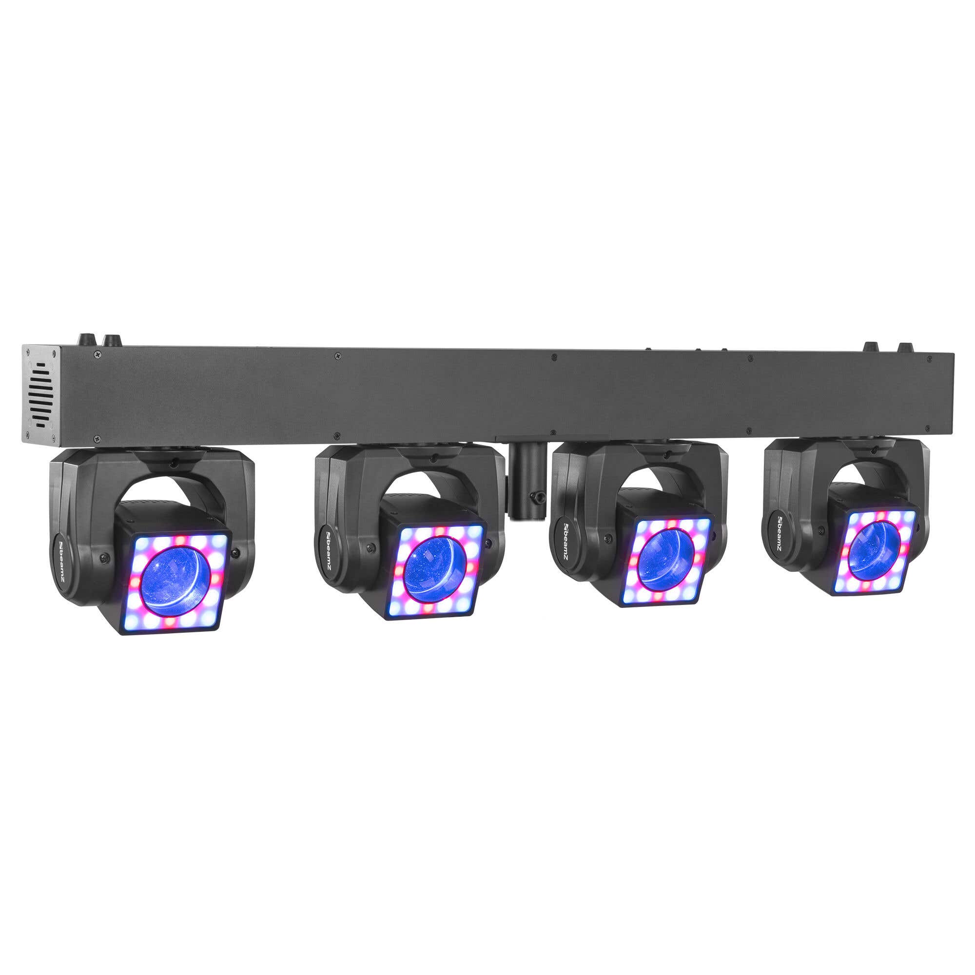 BeamZ ShowBar GO Shine - Moving head bar met 4 moving heads - | BeamZ