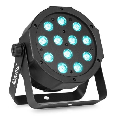 BeamZ SlimPar37 LED par met 12x 4W RGBW LED's en DMX - Incl. | BeamZ
