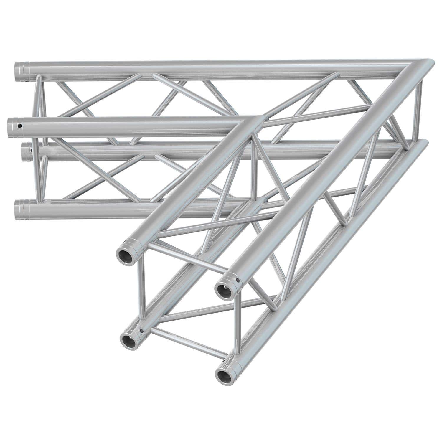 BeamZ Truss P30-C20 vierkante truss 60° 2-weg hoek | BeamZ Professional