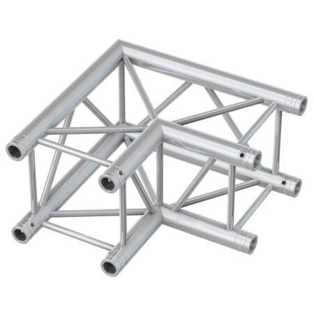 BeamZ Truss P30-C21 vierkante truss 90° 2-weg hoek | BeamZ Professional
