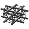 BeamZ Truss P30-C41B vierkante truss zwart 4-weg kruis | BeamZ Professional