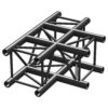 BeamZ Truss P30-T35B vierkante truss zwart T-stuk 3-weg | BeamZ Professional