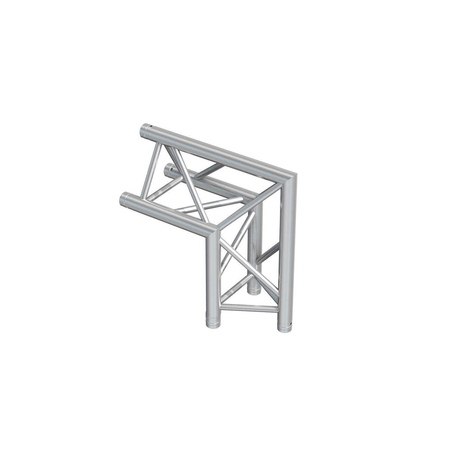 BeamZ Truss P33-C24 driekhoek truss 90° 2-weg hoek - Apex out - 50cm | BeamZ Professional