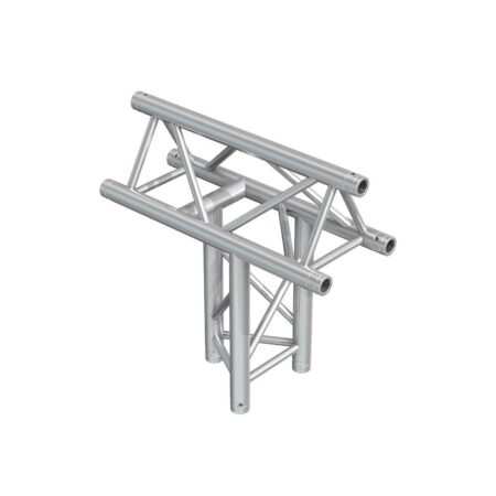 BeamZ Truss P33-T38 driehoek truss T-stuk 3-weg - Verticaal - Apex up | BeamZ Professional