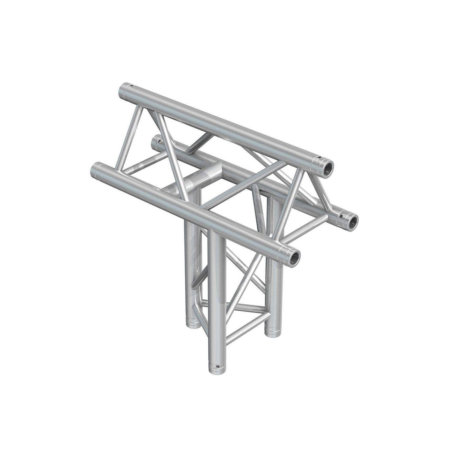 BeamZ Truss P33-T38 driehoek truss T-stuk 3-weg - Verticaal - Apex up | BeamZ Professional