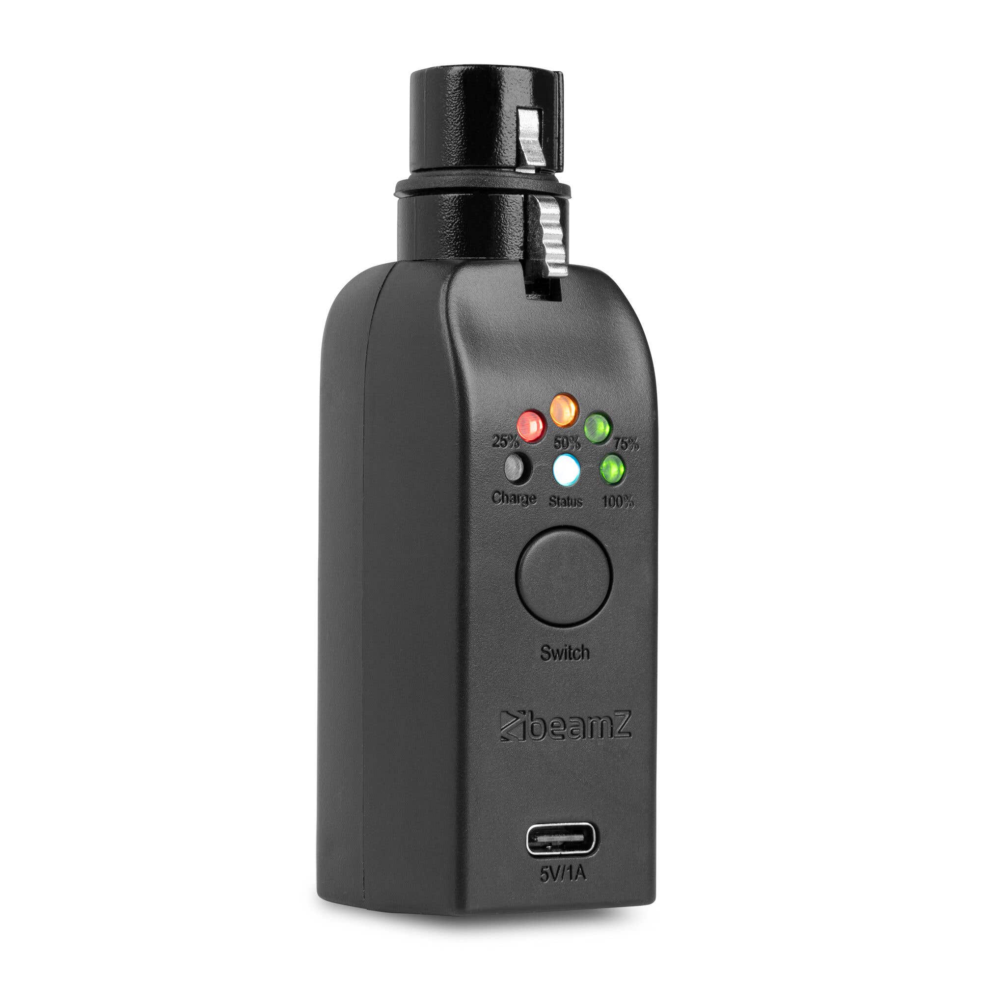 BeamZ WD1F-5 EazyLink draadloze DMX ontvanger - DMX dongel met | BeamZ