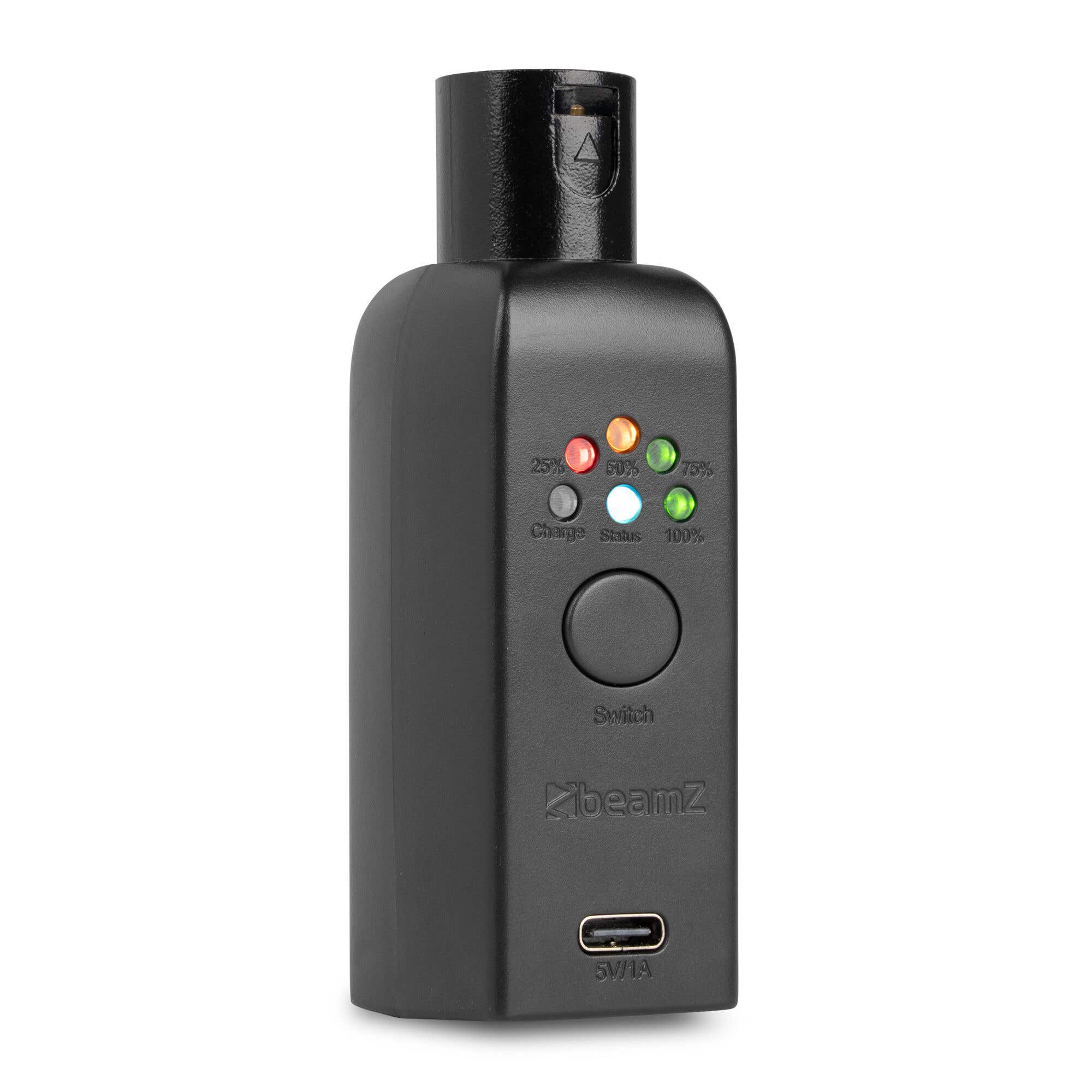 BeamZ WD1M-5 EazyLink draadloze DMX-zender - DMX dongel met ingebouwde | BeamZ