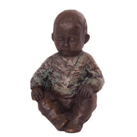 Beeld Baby met opgetrokken knieen | Tenax
