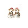 Beeld Muis met kerstmuts 7x5