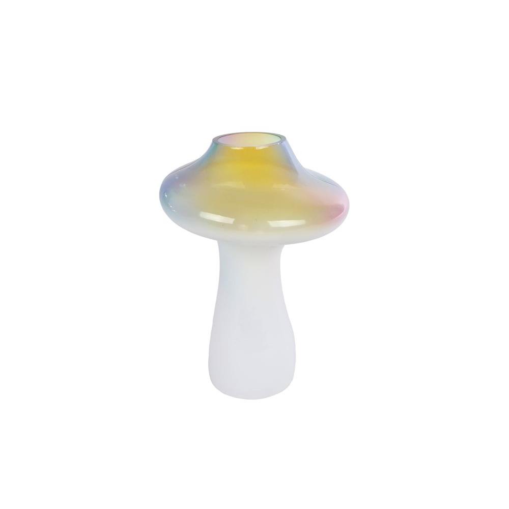 Beeld Paddenstoel Rainbow L glas | CosyDecor
