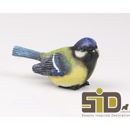 Beeld Vogel koolmeesje 12x5x6.5 | Season Inspired Decoration