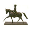 Beeld dressuurpaard met ruiter | Tenax