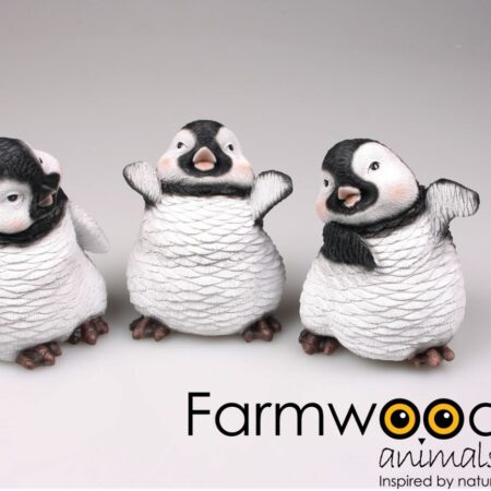 Beeld pinguin 13x22x20cm | Farmwood Animals