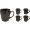 Beker aardewerk 200ml 4ass doos a 12st | Excellent Houseware
