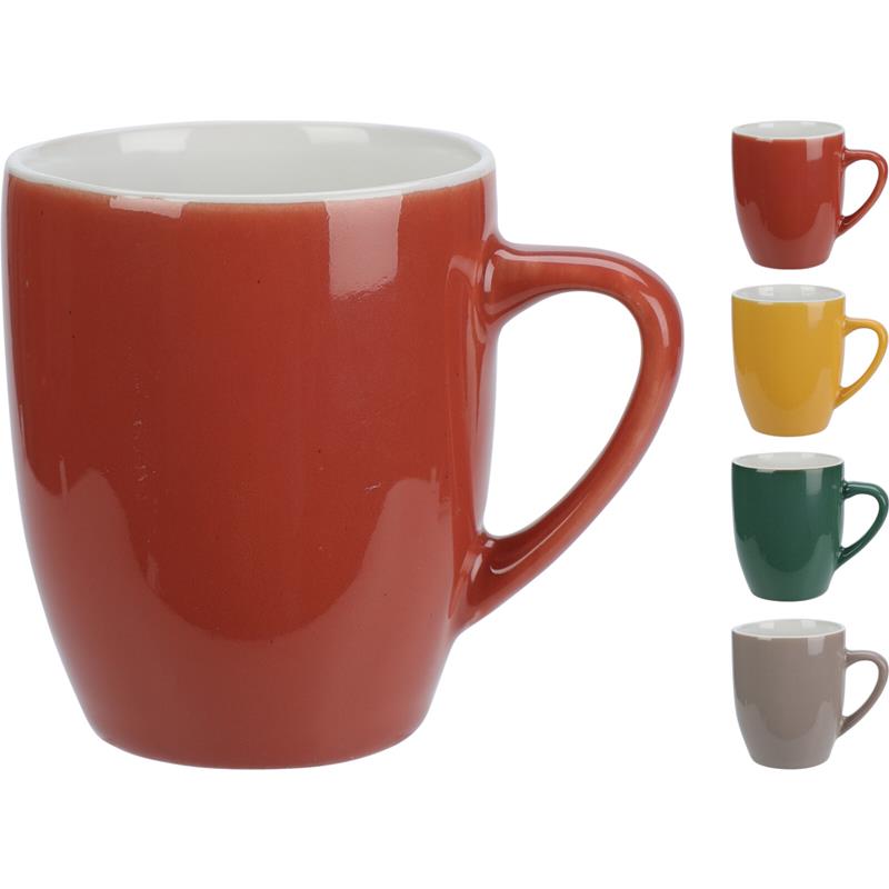 Beker aardewerk 240ml uni kleur | Excellent Houseware
