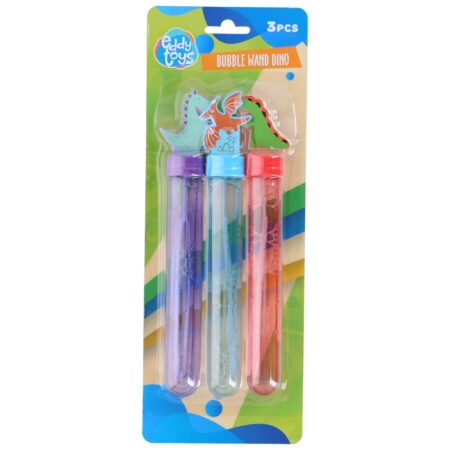 Bellenblaas Dino 59ml set a 3 stuks | Merkloos