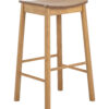 Bendt Barkruk Vernard Eiken (zithoogte 74cm) - Naturel | Bendt