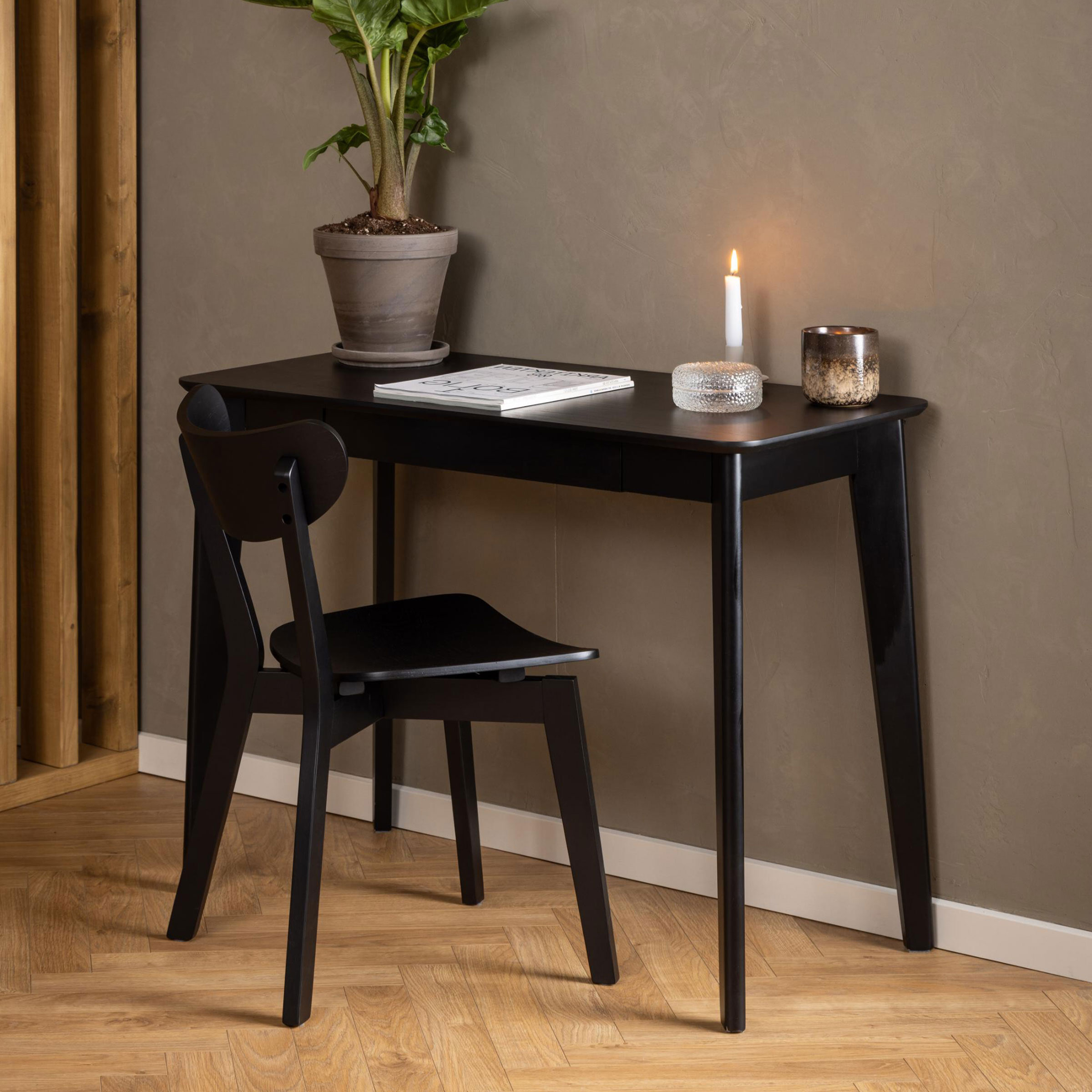 Bendt Bureau Torkil 100 x 50cm - Zwart | Bendt