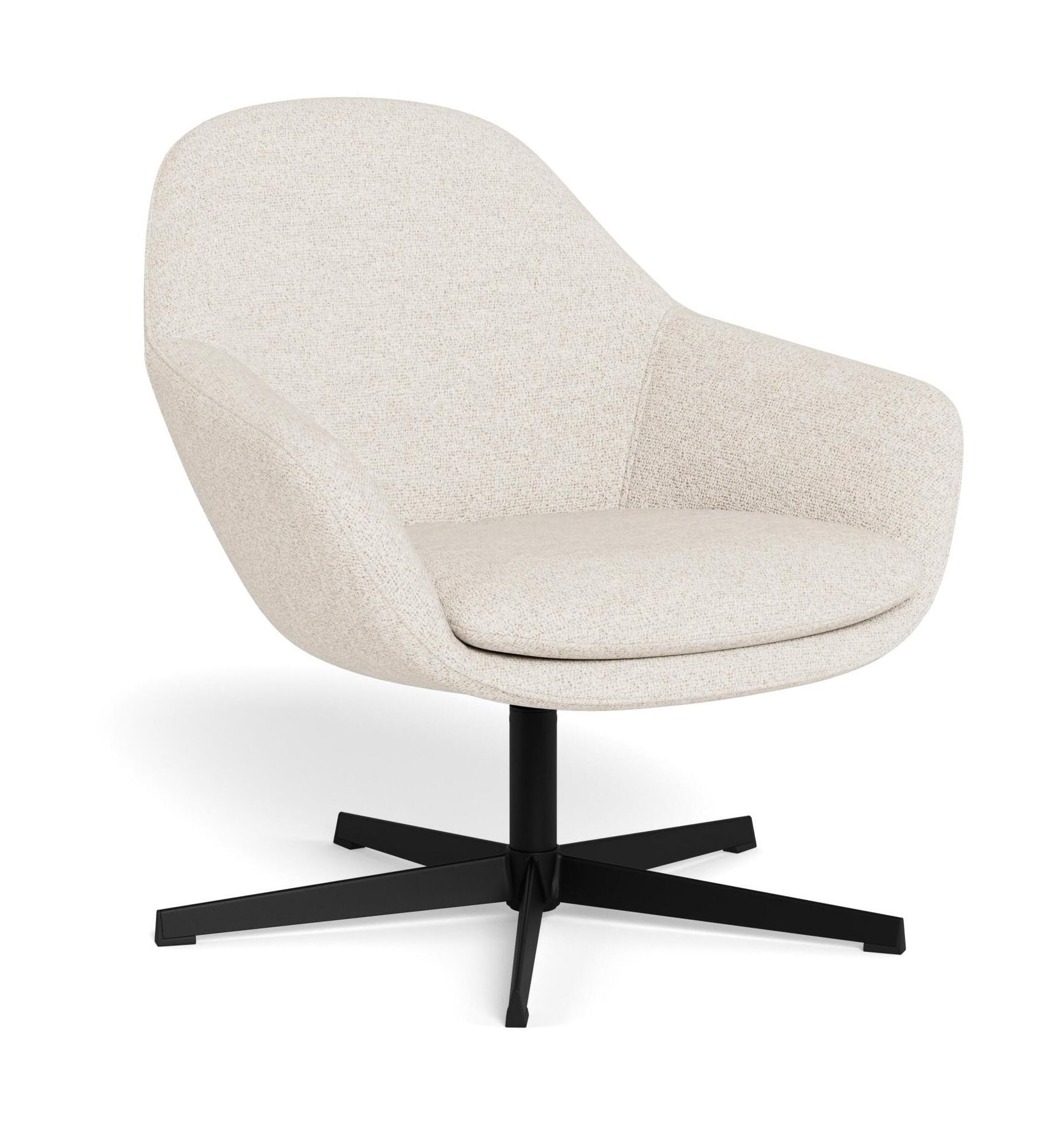 Bendt Draaifauteuil Corley Bouclé - Crème | Bendt
