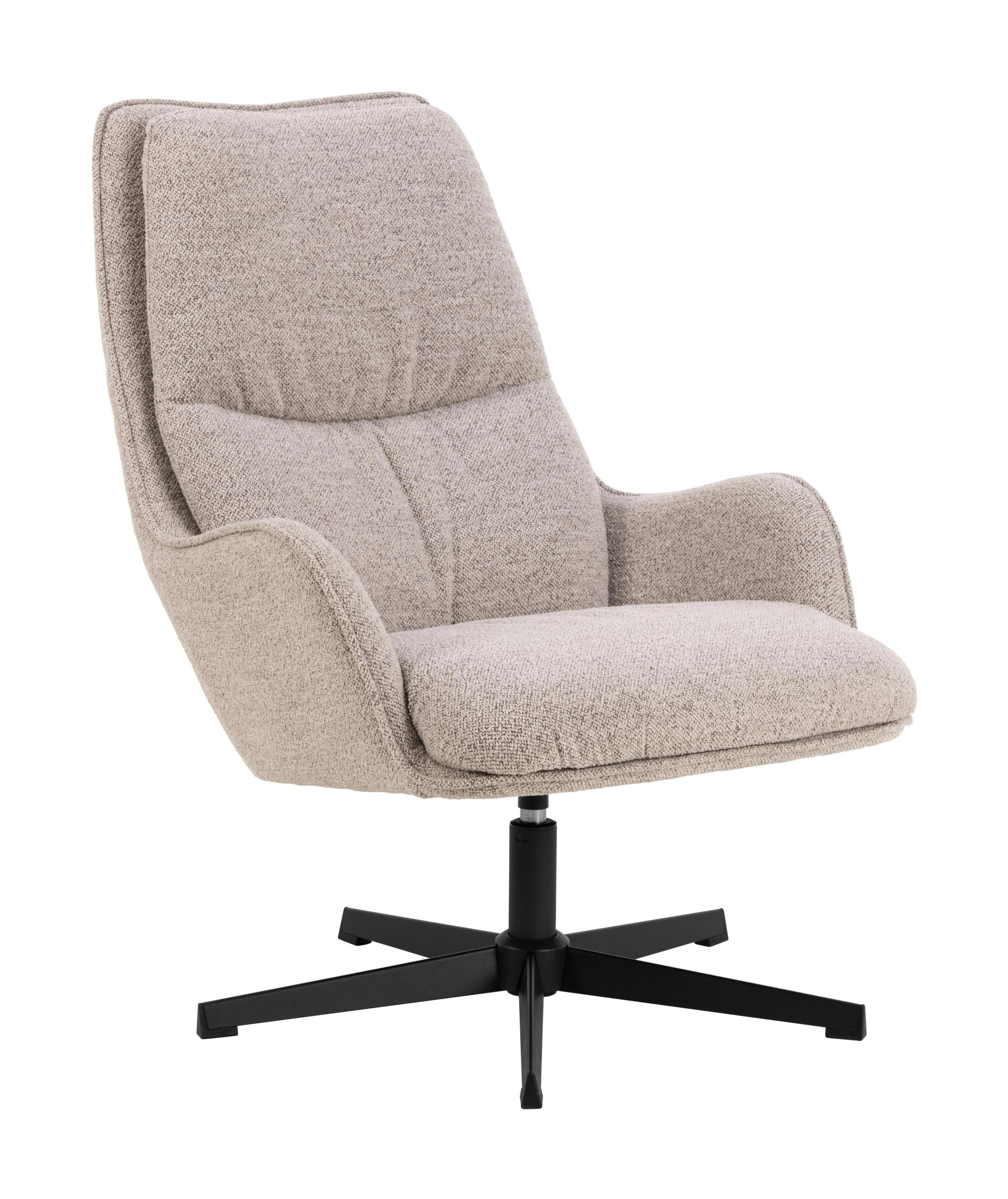 Bendt Draaifauteuil Damiano Bouclé - Beige | Bendt