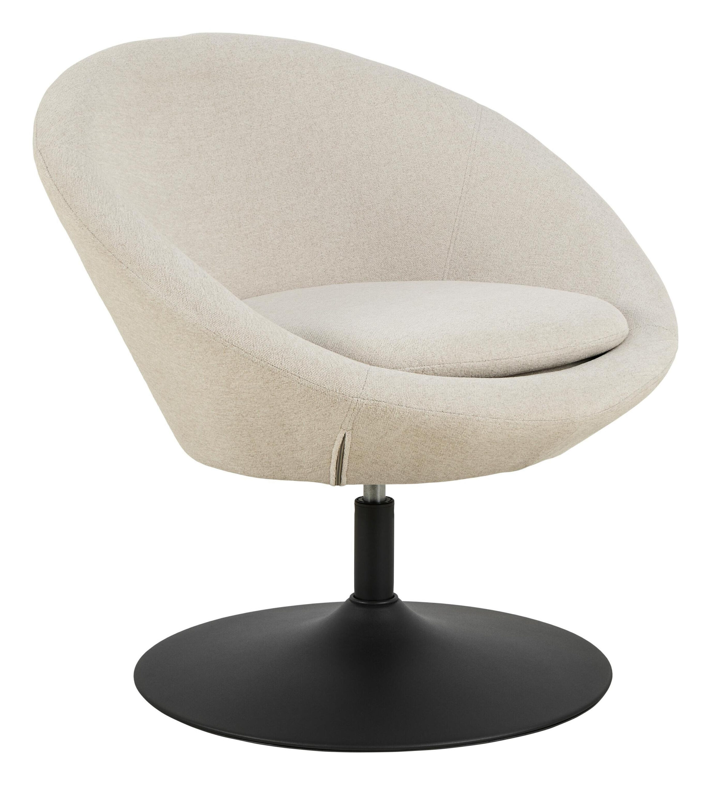 Bendt Draaifauteuil Lærke Geweven - Beige | Bendt