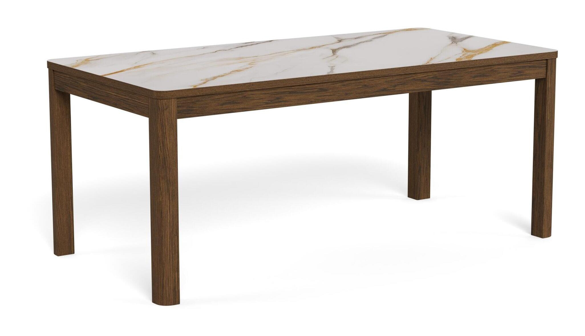 Bendt Eettafel Jawana Marmerlook en eikenfineer