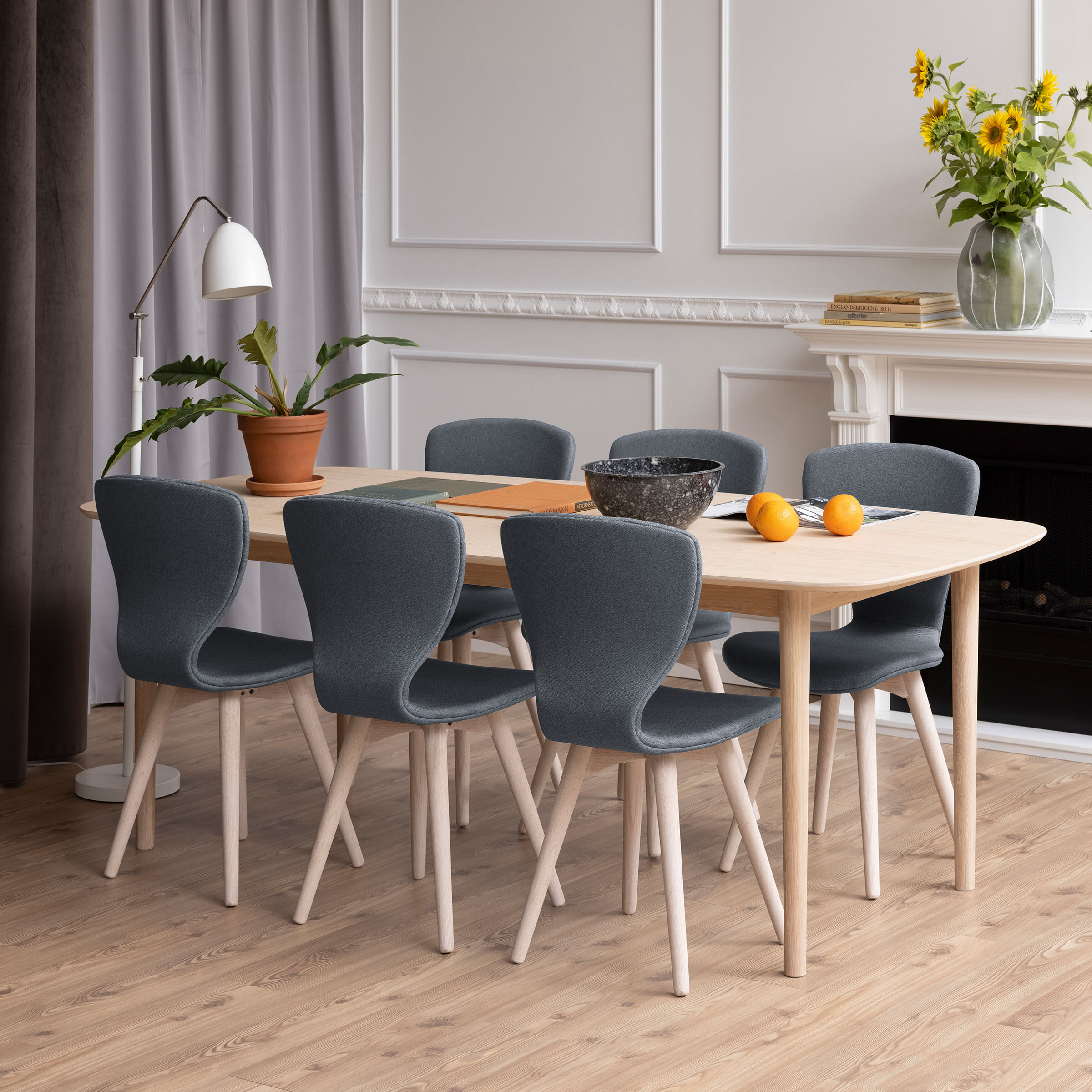 Bendt Eettafel Ove Eiken Whitewash