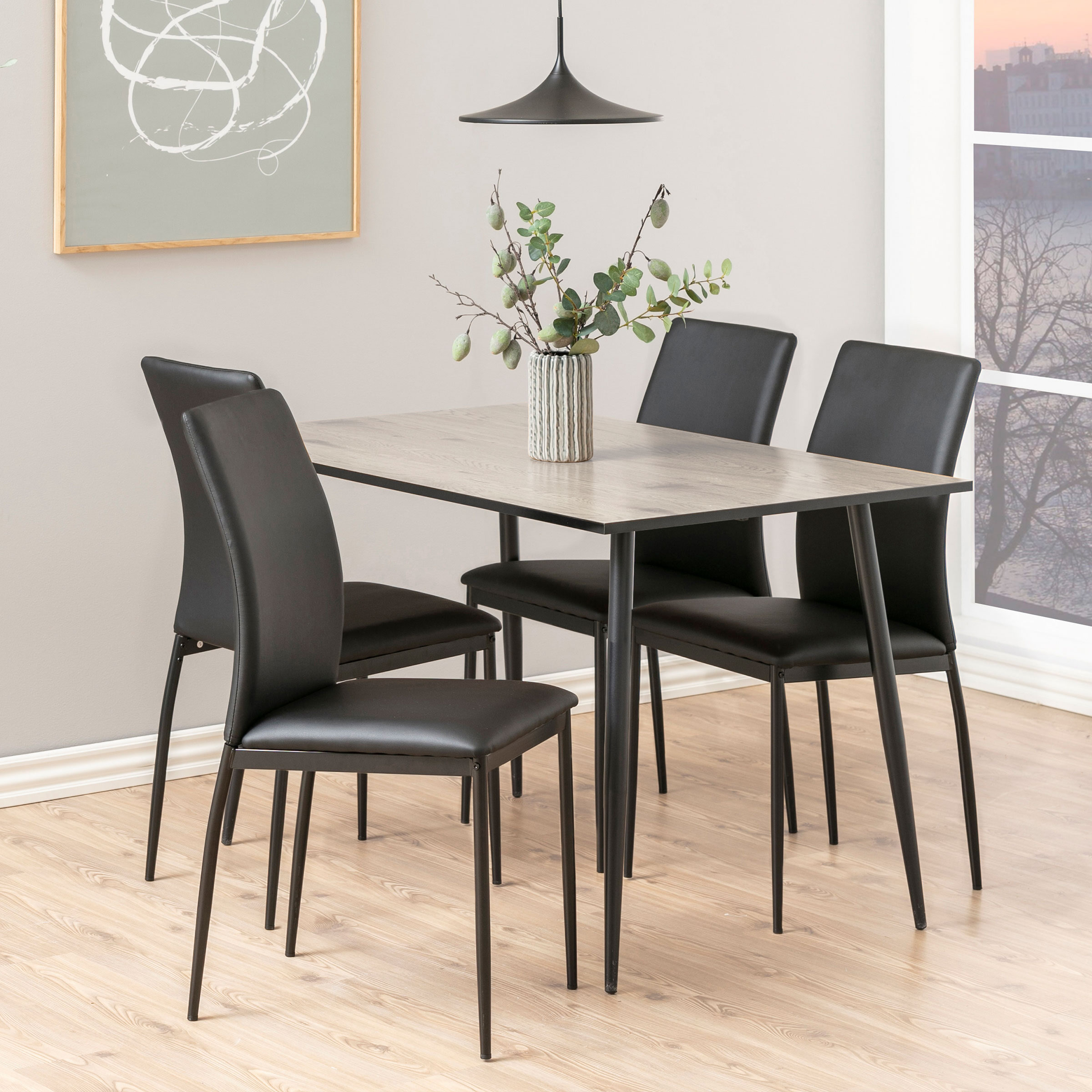 Bendt Eettafel Siena 120 x 80cm - Whitewash | Bendt