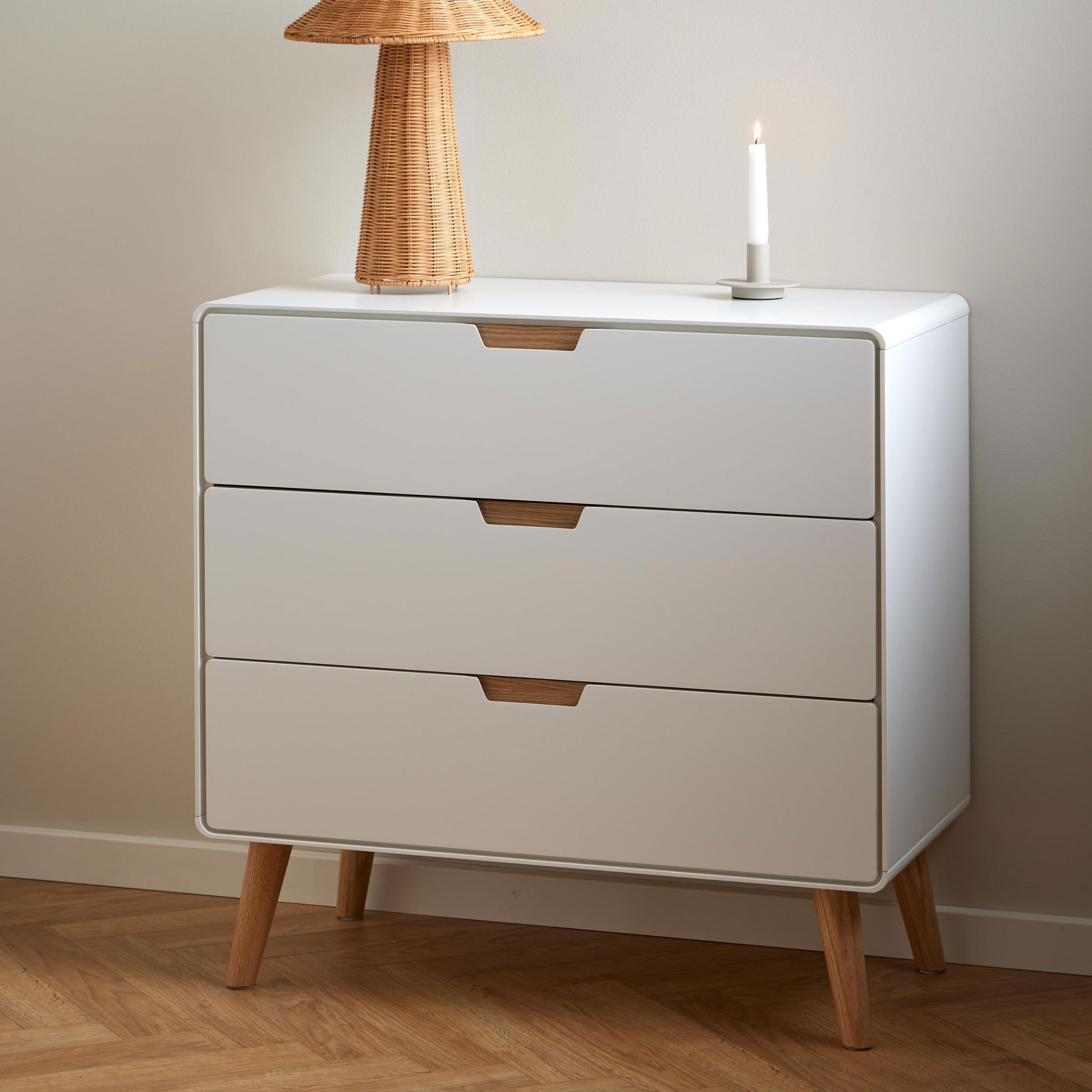 Bendt Ladekast Roselle 80 x 80cm - Naturel | Bendt