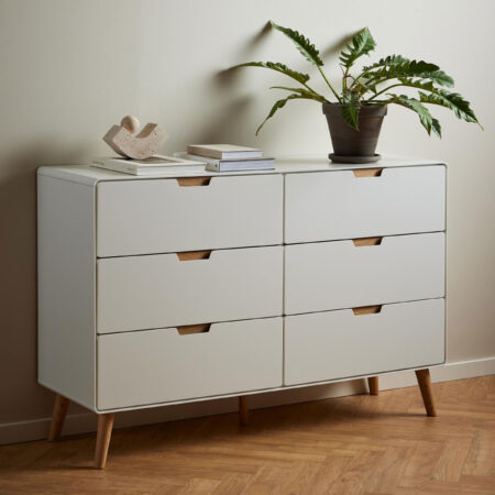 Bendt Ladekast Roselle 90 x 135cm - Wit | Bendt