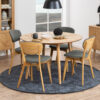 Bendt Ronde Eettafel Ebbe Visgraat