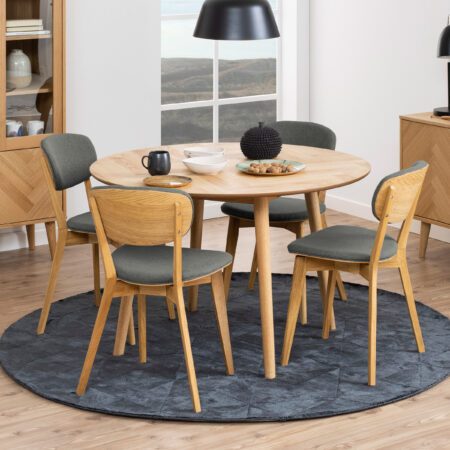 Bendt Ronde Eettafel Ebbe Visgraat