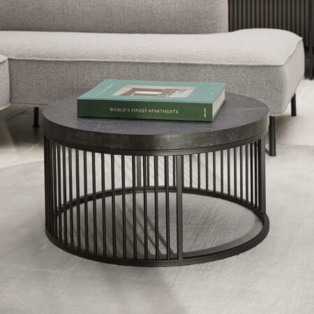 Bendt Ronde Salontafel Esme Marmerlook