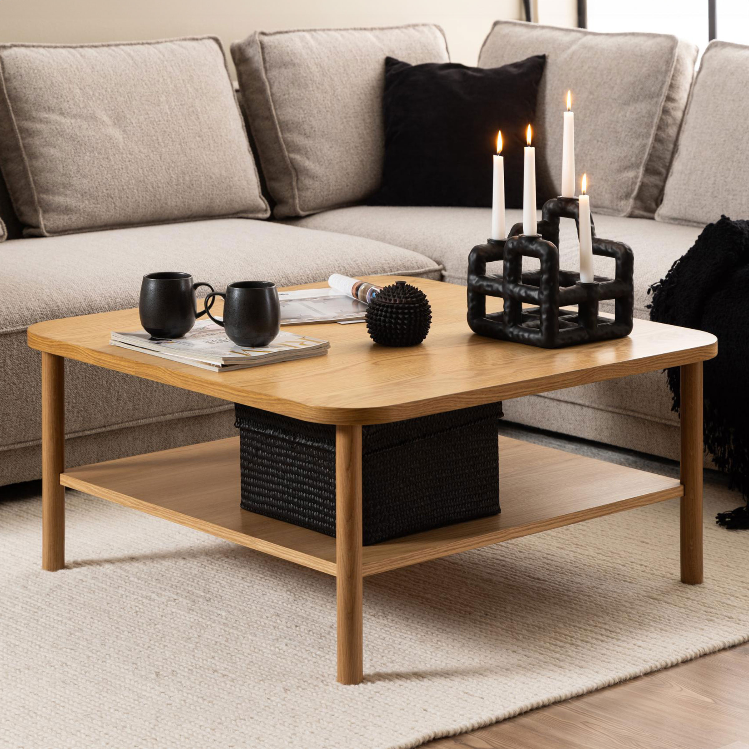 Bendt Salontafel Jazzmen Eiken