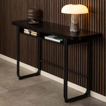 Bendt Sidetable/Eettafel Jaja 140 x 40/80cm - Zwart | Bendt