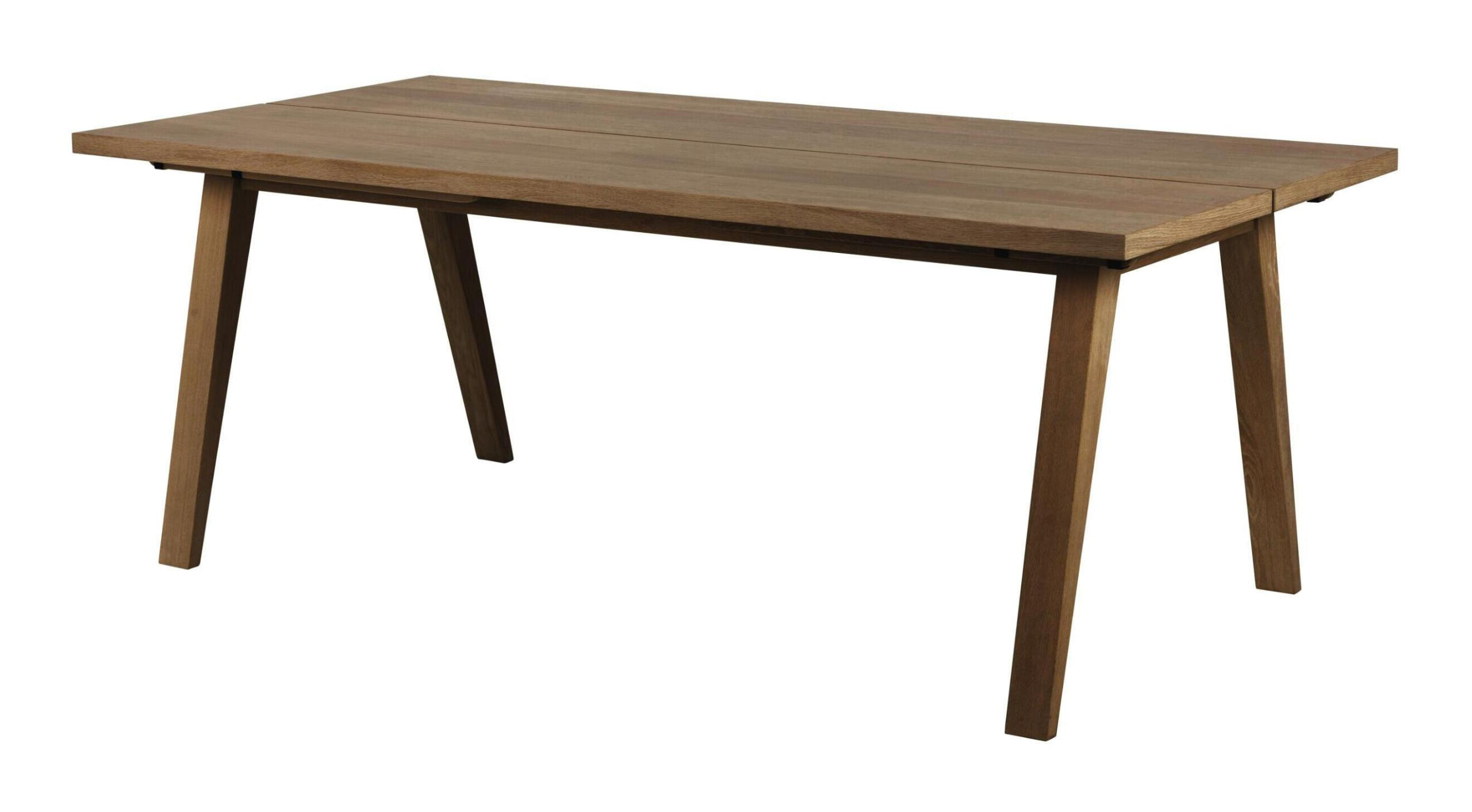 Bendt Uitschuifbare Eettafel Mads Gerookt Eiken