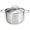BerlingerHaus RVS pan 18x11 glas deksel | Berlingerhaus