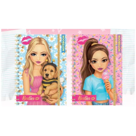 Besties notitieboek neon A6 60 vel | Besties