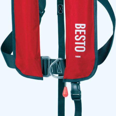 Besto 165N (rood) (Type: Met harnas) | Besto