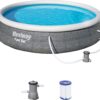 Bestway FastSet zwembad 396x84cm + pomp | Bestway