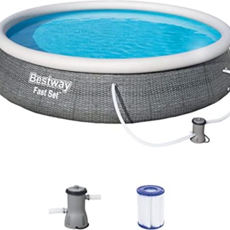 Bestway FastSet zwembad 396x84cm + pomp | Bestway