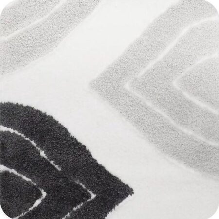 Bidetmat Grijs Paris 60X60cm | Wicotex